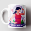 Taza / Jarro Día de la mujer personalizado con foto y nombre - Imagen 2