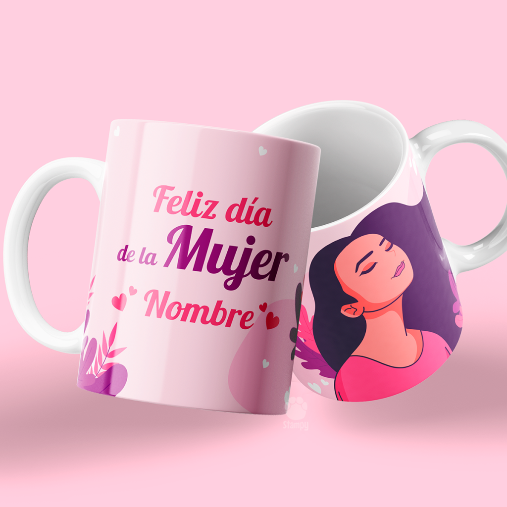 Taza / Jarro Día de la mujer - Stampy