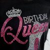 Camiseta Birthday Queen para cumpleaños
