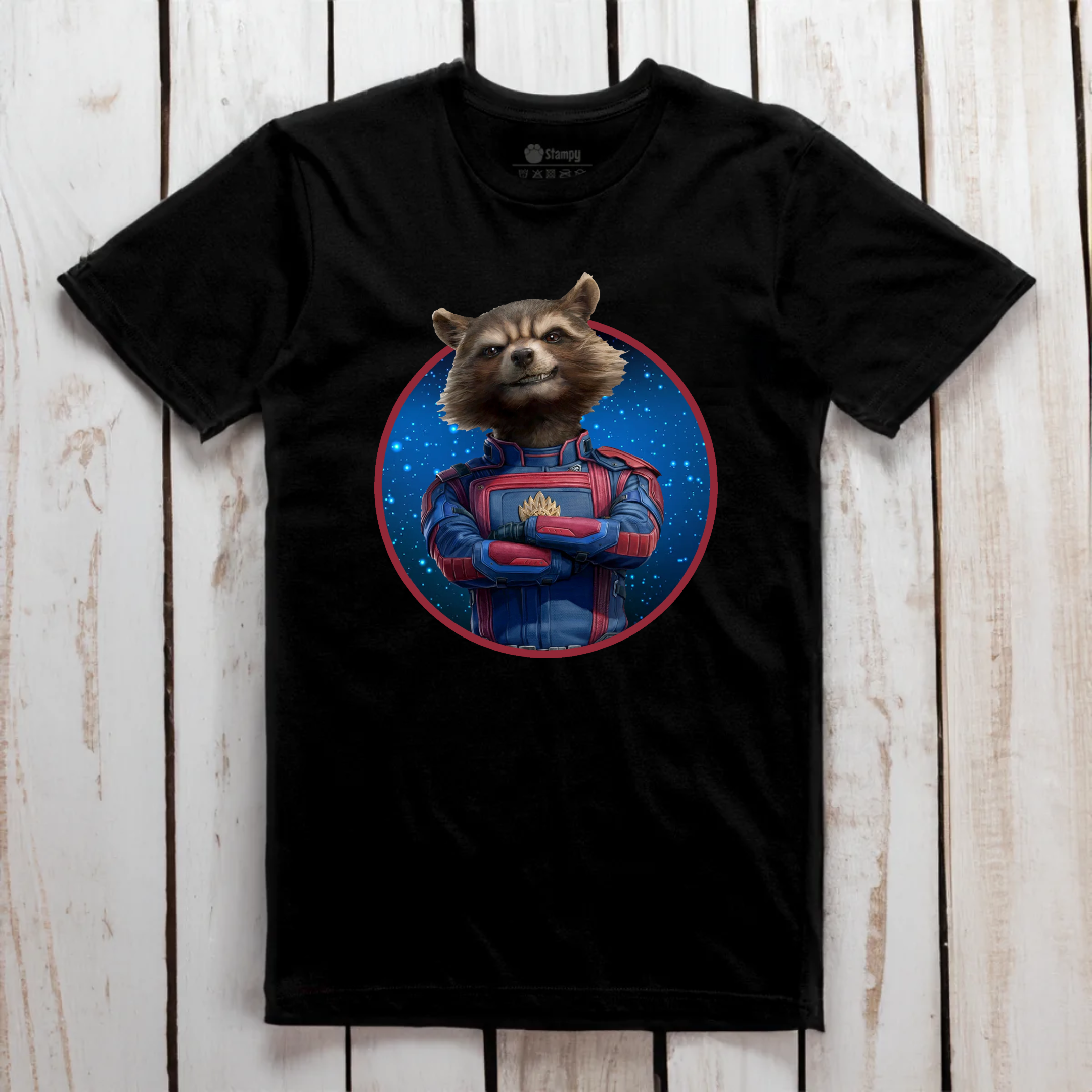 Camiseta de Rocket Raccoon: Poder Espacial
