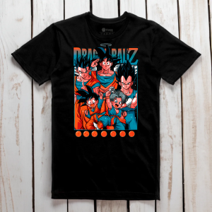 Camiseta Dragon Ball Z: Héroes en Acción