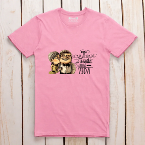 Camiseta Carl y Ellie de Up - Amor Eterno en Diseño Único